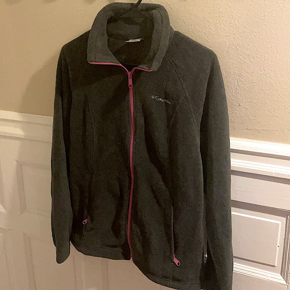 Columbia zipper up fleece. Size M